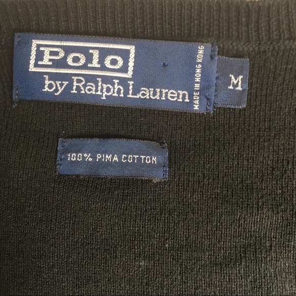 Ralph Lauren 100% Pima cloth long sleeve sweater - Picture 3 of 4